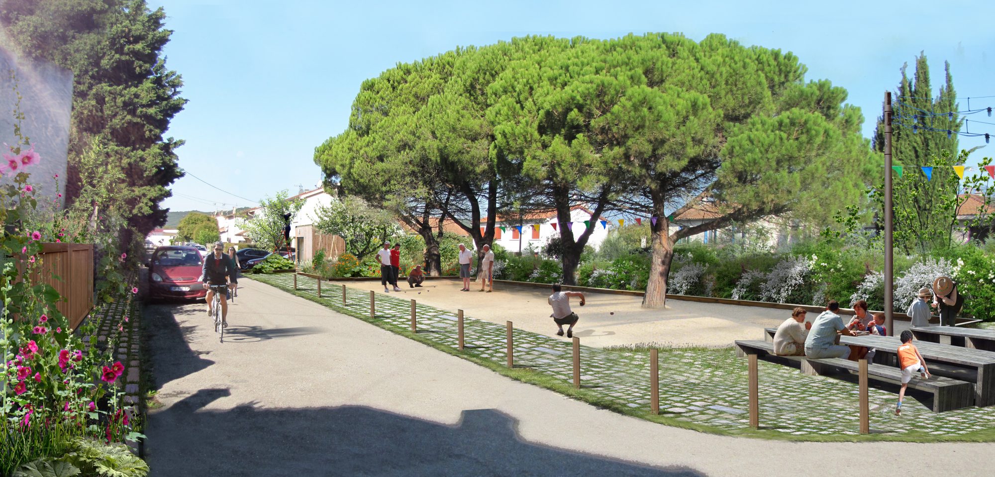 MIREPOIX_place de l’olivette